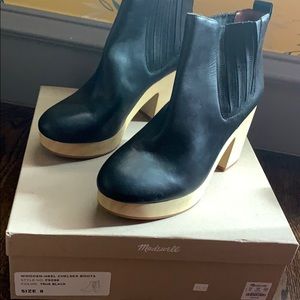 Madewell Heel Chelsea Boot size 8
